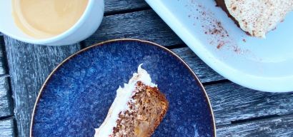 Carrotbread met roomkaas frosting